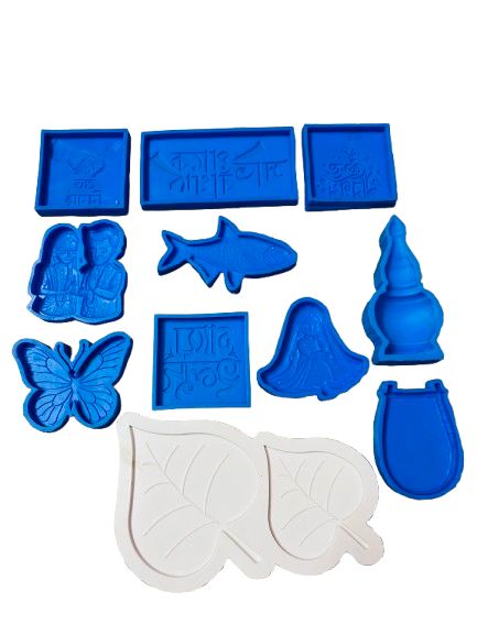 BENGALI WEDDING SPECIAL SILICONE MOULD OF 11